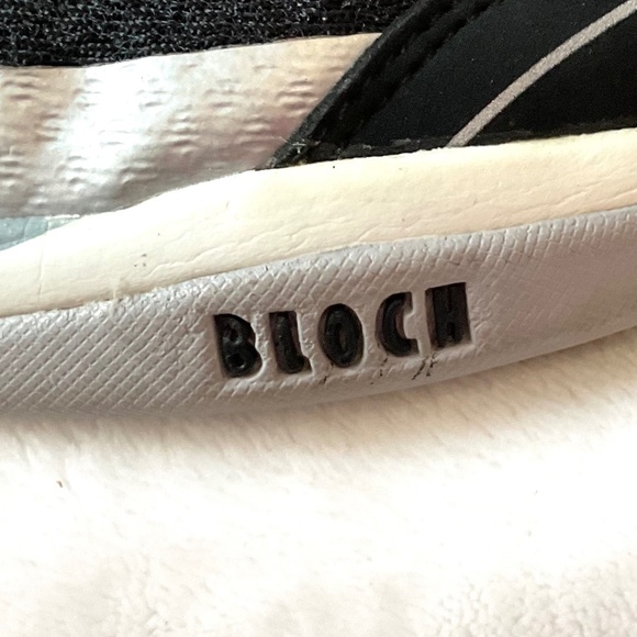 Silver Black BLOCH Mesh Trainer Dance Boost Comfort Sneakers Sz 11 - Picture 11 of 12